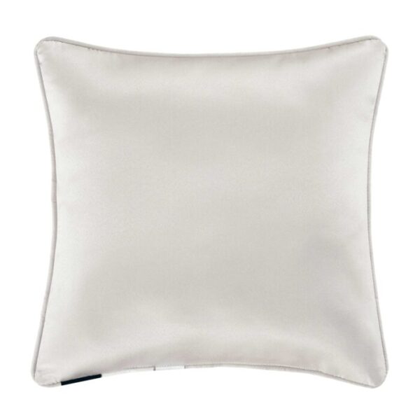 Adagio 18″ Square Decorative Throw Pillow in Sterling | Satin by J.Queen New York - Image 4